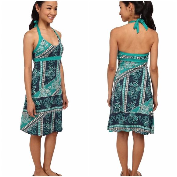 Patagonia Dresses & Skirts - Patagonia green halter dress sz M